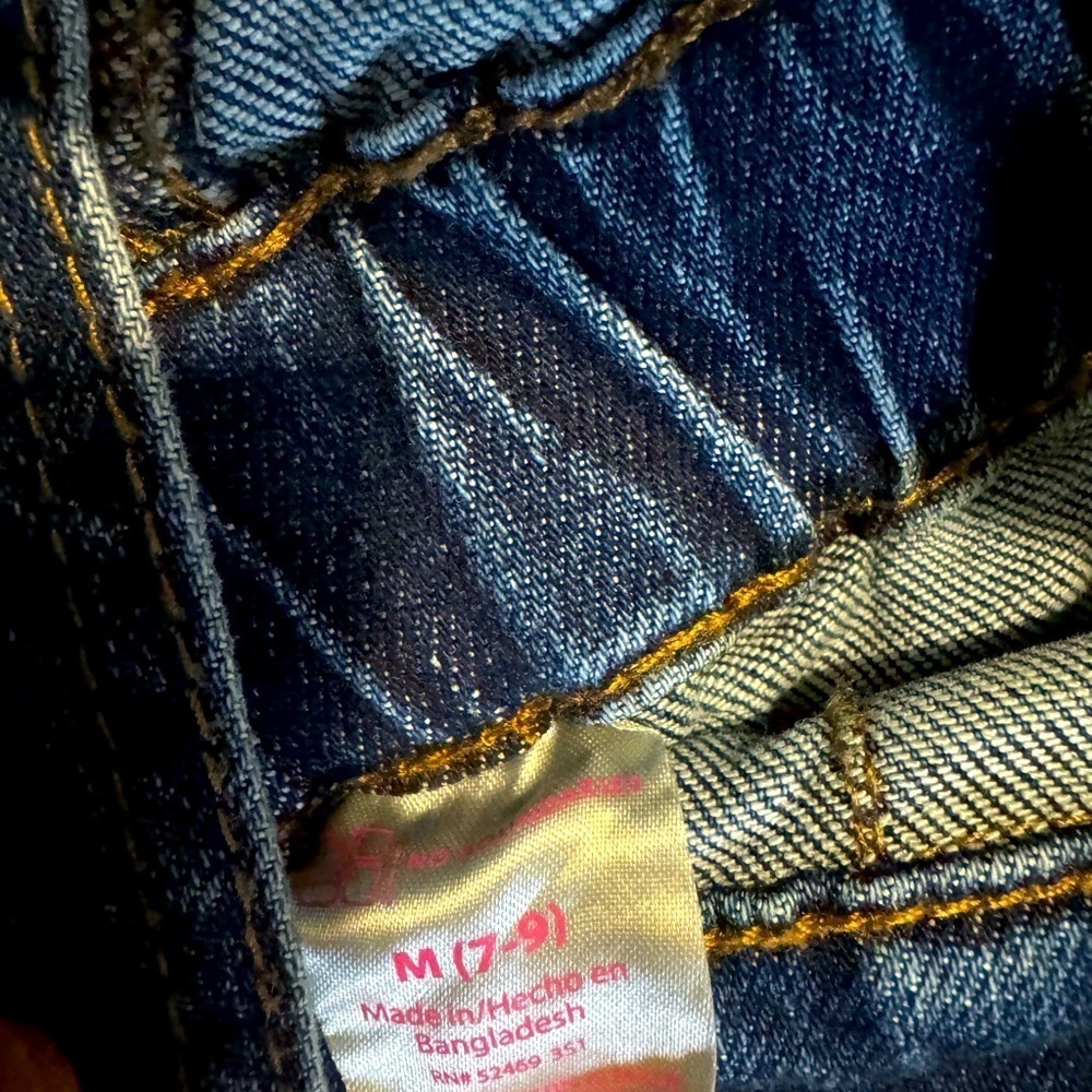 Overalls juniors NoBo size 7-9 excellent condition distressed - Picture 4 of 7